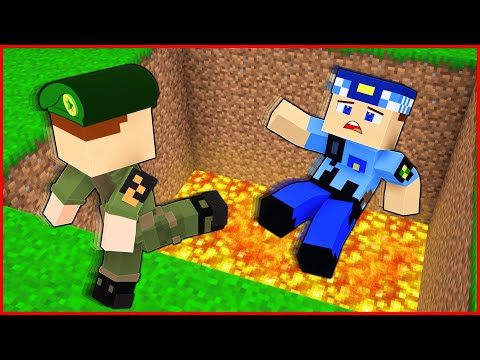 BEBEK ASKER KEREM KOMİSER'İ TUZAĞA DÜŞÜRDÜ! 😱 - Minecraft