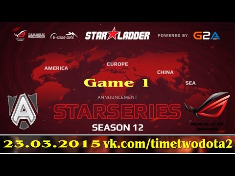 Alliance vs ASUS.Polar #1 (bo3) (Ru) | SLTV Season 12 EU Group D  (23.03.2015)