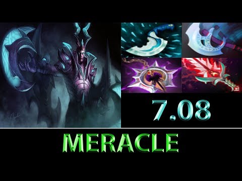 Meracle [Terrorblade] Rough Game New Meta Build ► Dota 2 7.08