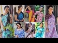 Vijay TV Actress Sarees Pandianstores Sujitha Saigayathri Kavya Rachithasarees Linensarees