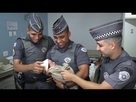 Policiais militares realizam parto e salvam bebê em Rio Claro