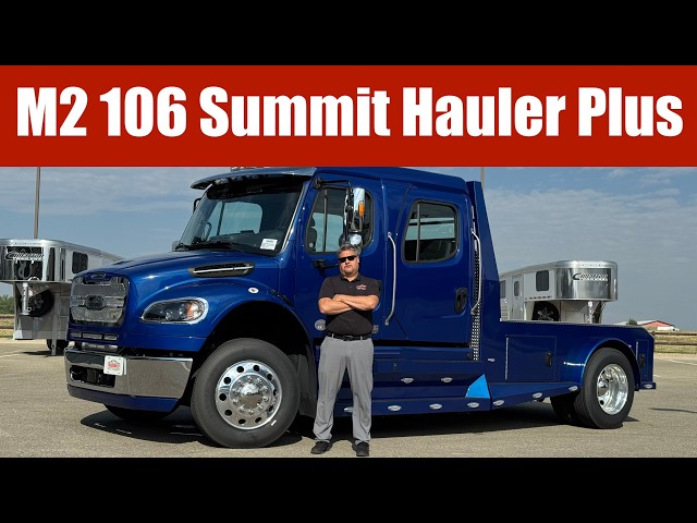 Preview image of 2025 Freightliner M2 106 Plus Model Summit Hauler youtube video