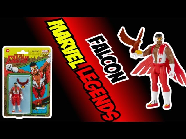 Vídeo relacionado con Hasbro - Marvel Classic Hasbro Legends Series - Figura de Falcon de 9.5 cm - Colección Retro 375, F3808