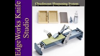 Cheefarcuut Fixed Freehand sharpening system - Cheefarcuut Vitrified Diamond stone
