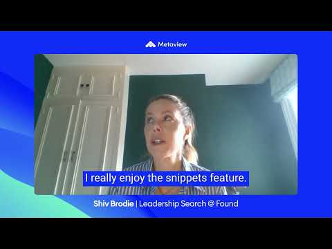 Found - Customer Success Story (Shiv Brodie - Executive Search Leader)