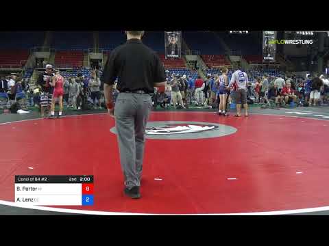 2018 USMC-USAW Cadet & Junior FS Nationals/Cadet 106 Consi Of 64 #2 - Brant Porter (HI) Vs. Aidan