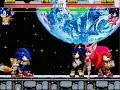 MUGEN SONIC TAILS KNUCKLES VS SHADIC ROMY KNUPIO