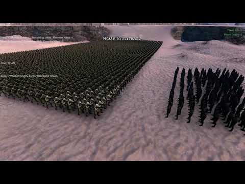Ultimate Epic Battle Simulator [UEBS] 150 Batman vs. 7300 Necrotics & 8000 Modern Soldiers