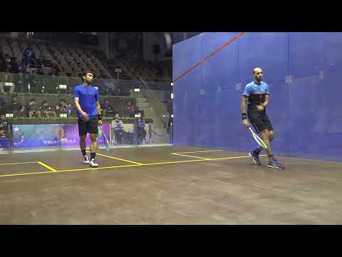 SQUASH: MARWAN ELSHORBAGY Vs NAFIIZWAN ADNAN | Highlights Mens Pakistan