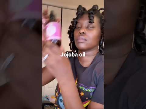 Perm Rod Set on Natural Hair #arganoil #capcut #youtubeshort #curls #ugc #hairtutorial #naturalhair