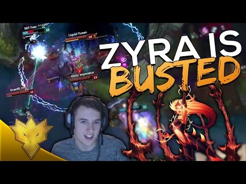TSM Svenskeren - ZYRA IS BUSTED - Solo Queue Highlights