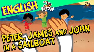 Peter, James and John in a sailboat - 3LittleWords