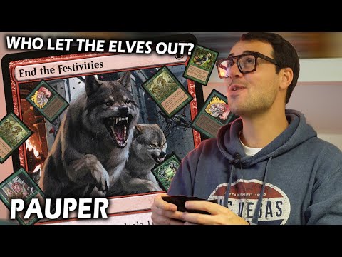 Can Elves survive the Magic POWERCREEP? | Elves vs Madness | Magic: The Gathering Paper Gameplay