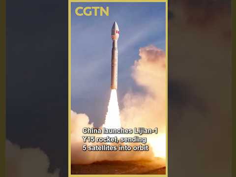 China launches the Lijian-1 Y15 carrier rocket