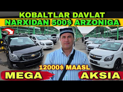 26 февраля 2026 SHOVKAT AKADAN SHOK NARXLAR TOSHKENT SERGELI MASHINA BOZOR KOBALT NARXLARI 