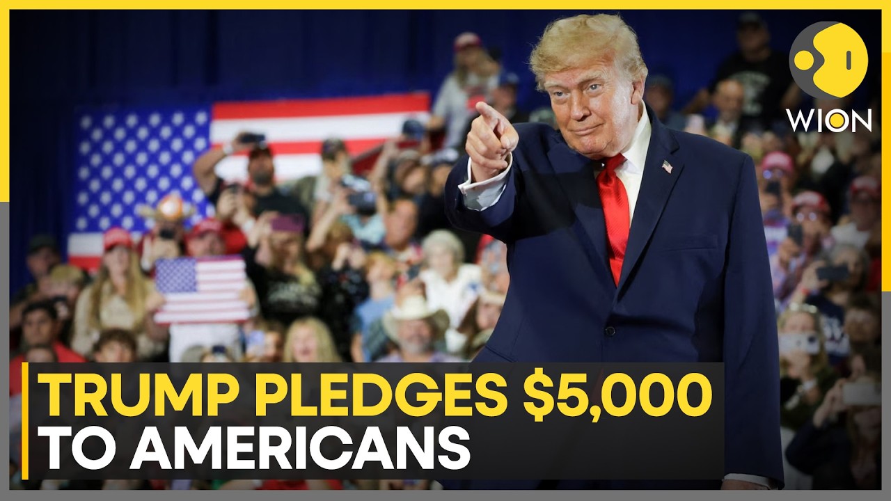 Trump Launches 17-State Campaign Blitz Ahead of Midterms | WION News