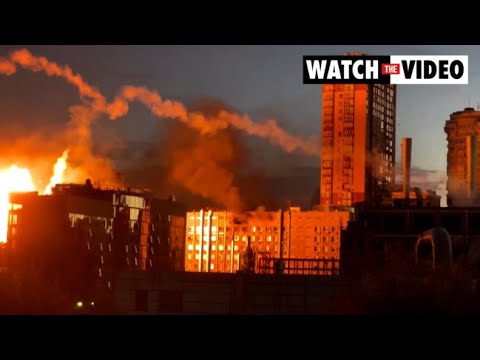 Kyiv's central district rocked by blasts