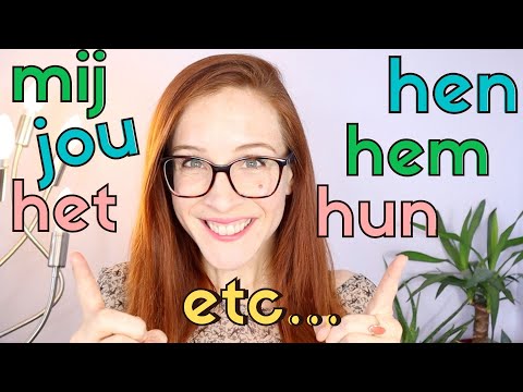 Dutch PRONOUNS for OBJECTS // Voornaamwoorden // Dutch for BEGINNERS les 19 (NT2 - A1)