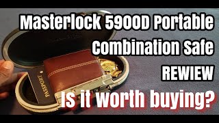 Master Lock 5900D Portable Combination Safe Review: Is it worth buying?