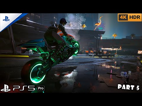 Cyberpunk 2077 – Gameplay Walkthrough | Part 5 | PS5 Pro | 4K