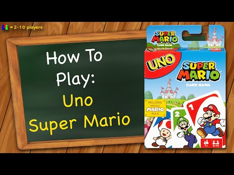 How to play Uno Super Mario