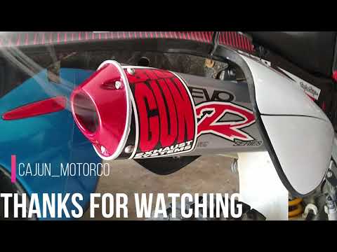XR650R Big Gun Exhaust Soundcheck, Walkaround, Wheelies, Launch