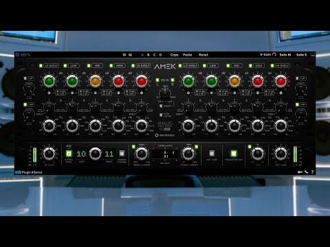 AMEK EQ 250 Playthrough | Plugin Alliance