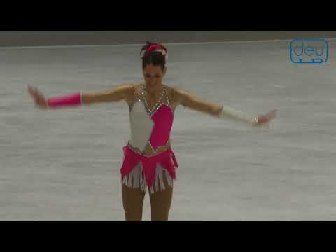 Daniela Kleisner. Oberstdorf 2018. Masters Elite Ladies II FS. 1st place