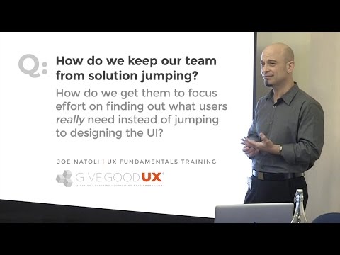 UX Q&A: How do we keep our team from solution jumping?