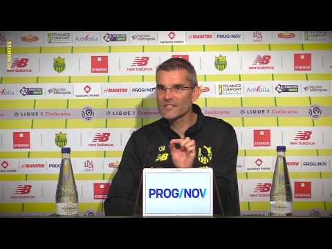 Cyril Moine avant Montpellier HSC - FC Nantes
