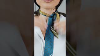 How to Tie a Neck Tie Using a Silk Scarf