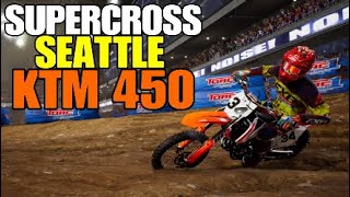 Mx vs atv all out ktm 450.Supercross gameplay - SEATTLE