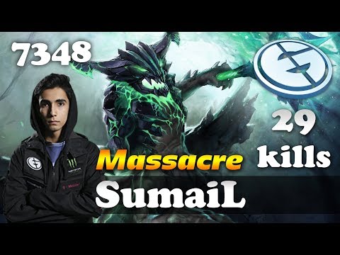 Suma1L Massacre OD | 7348 MMR Dota 2