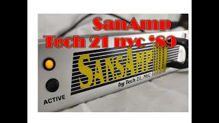 Video thumbnail for SansAmp tech21 nyc Rack mount PreAmp by killer guitar