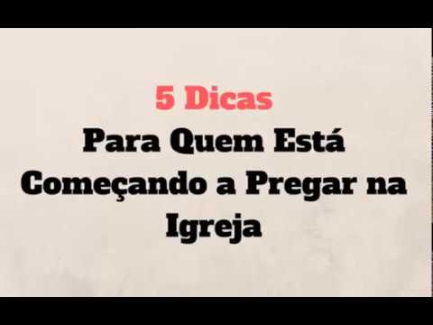 5 Dicas Para Quem Está Começando a Pregar