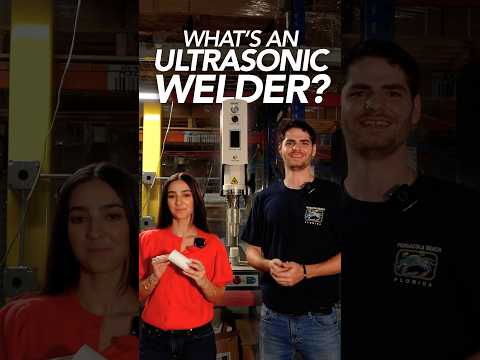 Our Sonic Welder Fuses Plastic Without Heat Or Glue | Crystal Quest Product Showcases video