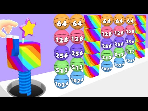 Happy Cubes 2048 vs merge guys 2048 Gameplay Walkthrough New Update part #15