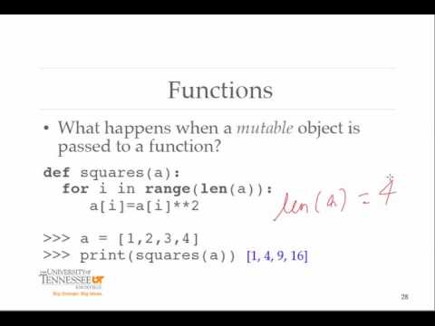 COSC370 - Intro to Python Programming (Part 4)