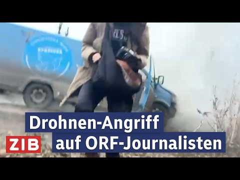 Drohnen-Attacke: ORF-Korrespondent Wehrschütz entkommt nur knapp | ZIB1 vom 08.11.2025