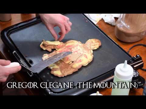 Game of Thrones Pancake Art