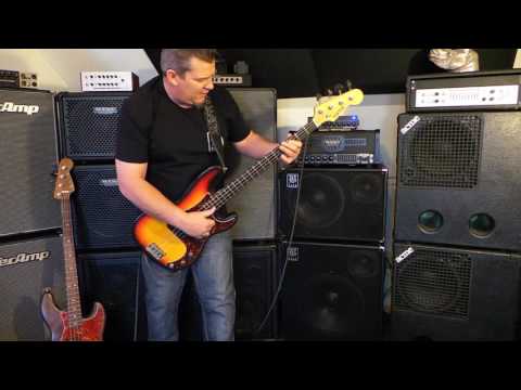 Baer 1x2 & 1x15 bass cabs - Nordstrand Big Man - Andy Irvine
