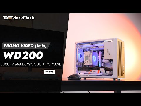 【darkFlash】WD200 M-ATX PC Case Showcase