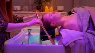 A Full Head Spa Treatment with Aromatherapy and Light Massage. (Tutori
