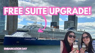 We Got a FREE Suite Upgrade on Celebrity Apex the Day Before Boarding!