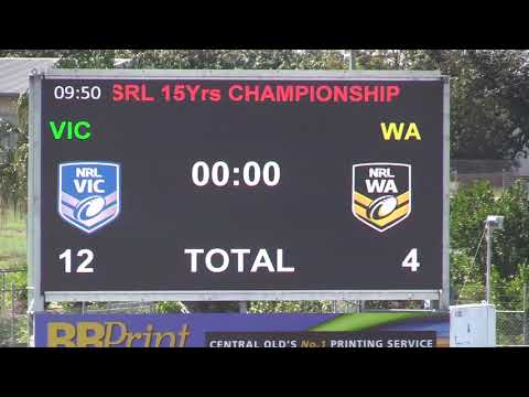 2018 U15's National Championships John Allen Trophy Final VIC v WA Highlights