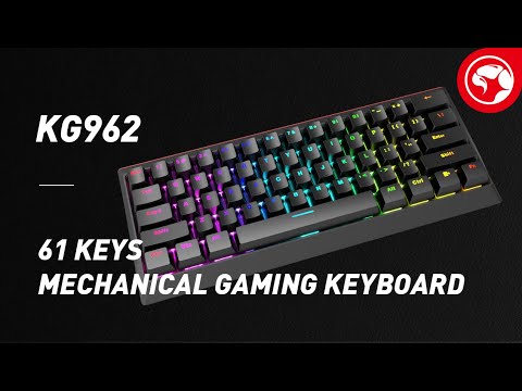 Introducing Marvo 61 Keys Mechanical Gaming Keyboard #KG962