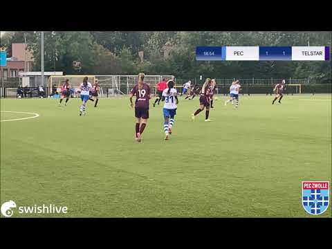 Samenvatting Jong PEC Zwolle Vrouwen - Beloften Telstar 02-10-2021