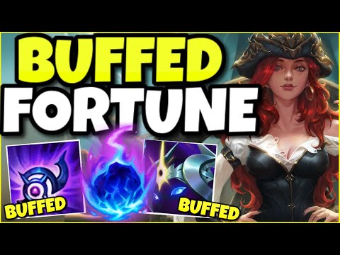 THEY BUFFED AP MISS FORTUNE THREE (3) TIMES.... AND NOW SHE'S A LETHAL POKE MACHINE!? (MF SUPPORT)