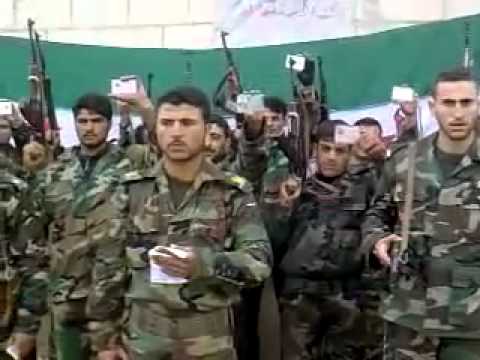 انشقاق عدد من الضباط والأفراد والإعلان عن تشكيل سرية الشهيد مضر الشريف التابعة إلى كتيبة أسامة بن زيد في ريف إدلب