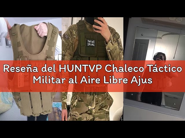 Vídeo relacionado con YUSHOW Conjunto Militar para Hombre Airsoft Chaleco Mangas Largas Pantalón Militar Camuflaje Uniforme Caza Escalada Paintball BDU Traje, L